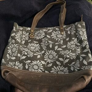Myra canvas tote bag